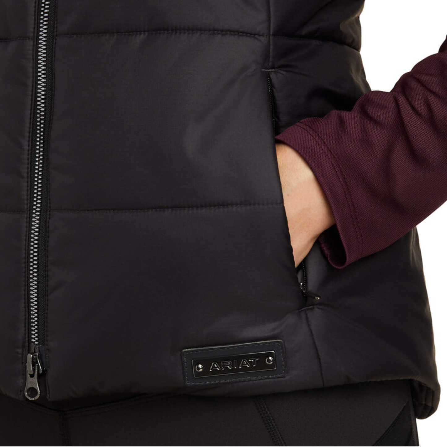 Ariat® Ladies Harmony Insulated Black Vest 10041213