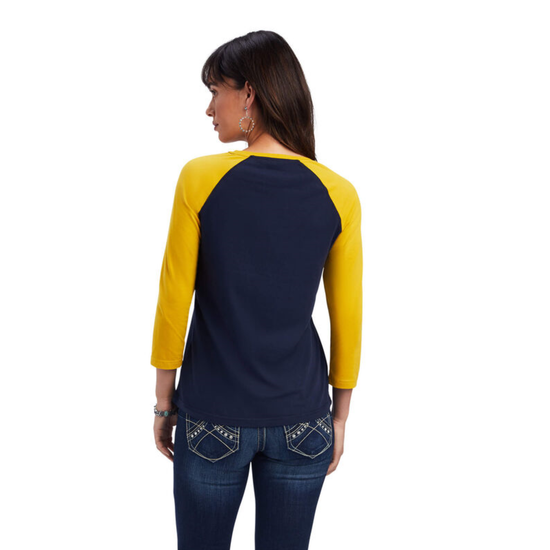 Ariat® Ladies R.E.A.L.™ Arrow Classic Navy T-Shirt 10041298