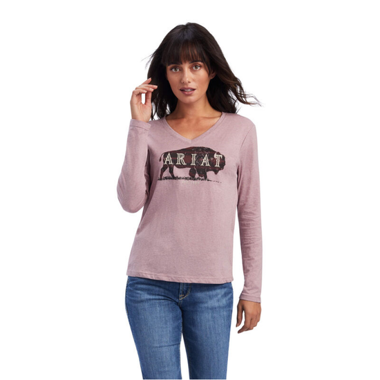Ariat® Ladies R.E.A.L.™ Relaxed Fit Nostalgia Rose T-shirt 10041338