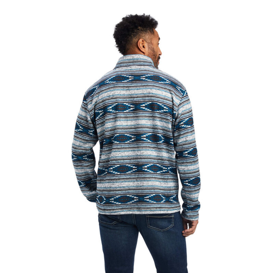 Ariat® Men's Wesley Grey Serape Pullover Sweater 10041413
