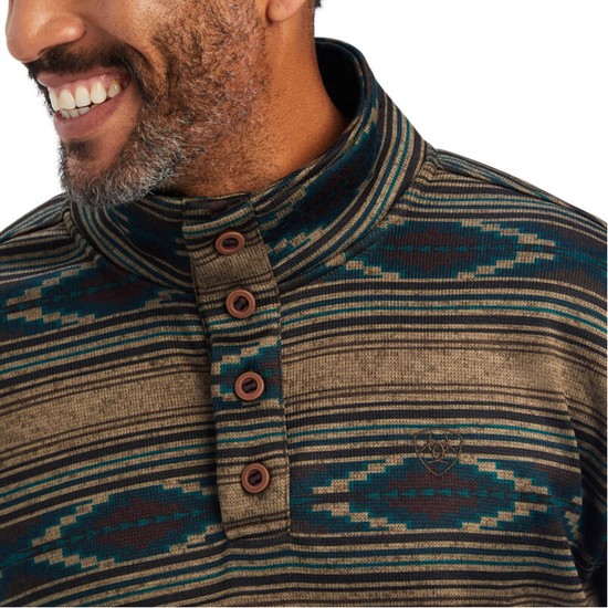 Ariat® Men's Wesley Brindlewood Serape Print Pullover Sweater 10041414
