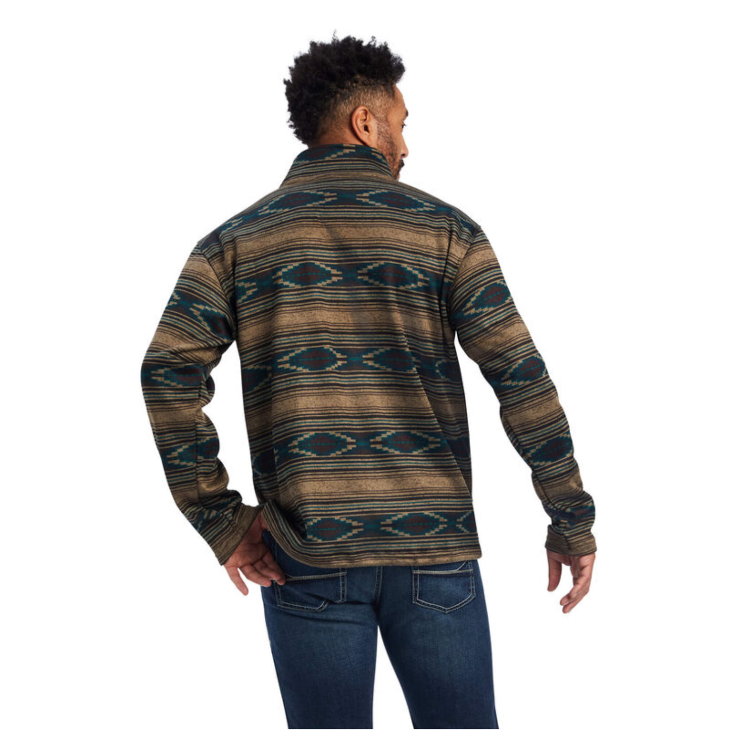 Ariat® Men's Wesley Brindlewood Serape Print Pullover Sweater 10041414
