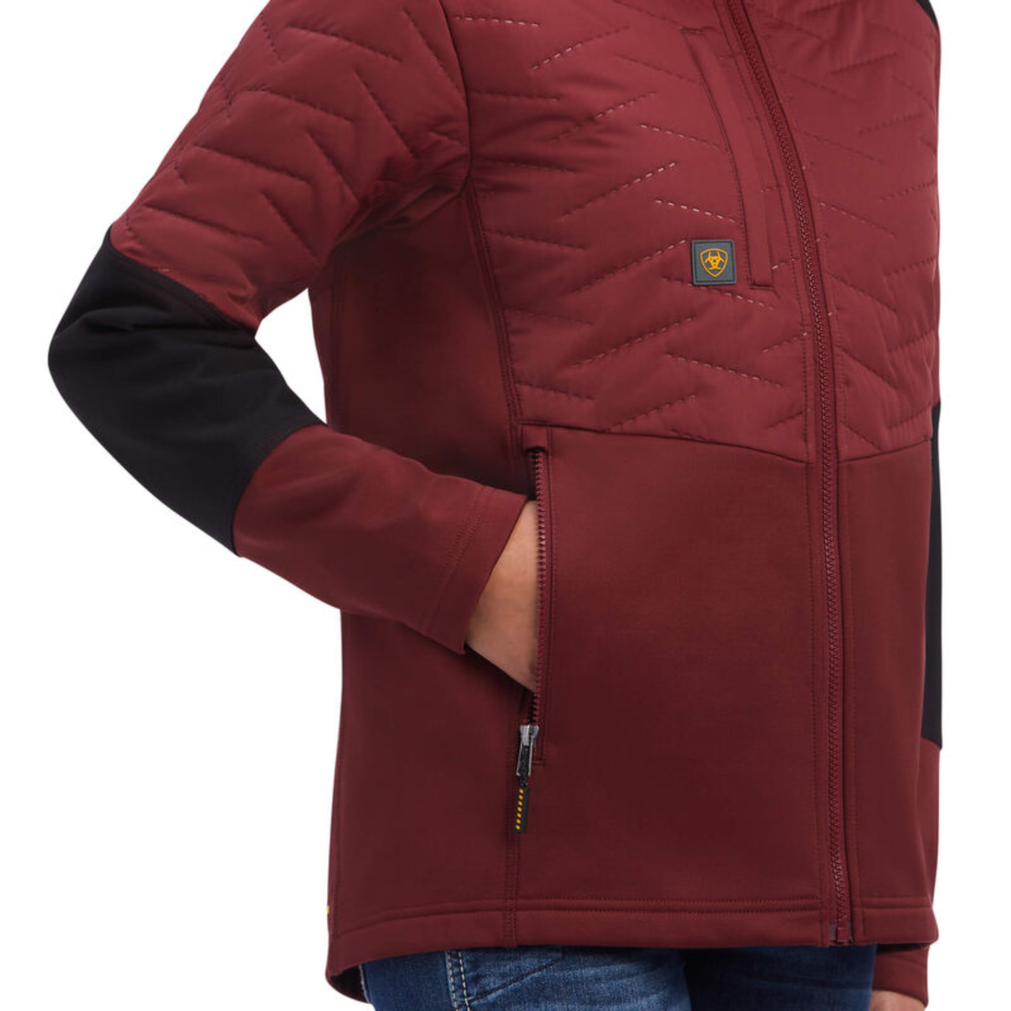 Ariat® Ladies Rebar Cloud 9 Insulated Maroon Jacket 10041444