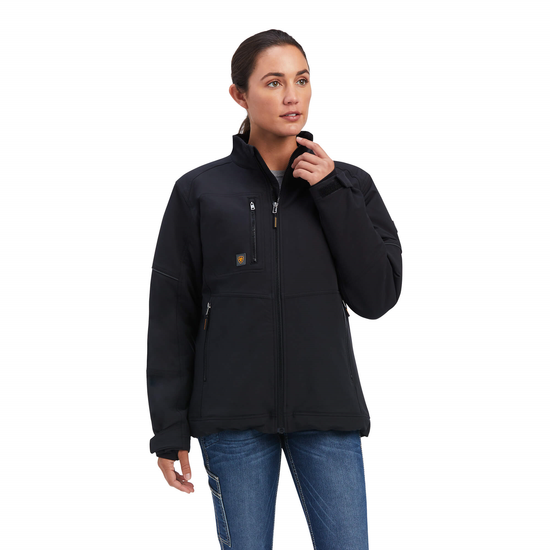 Ariat® Ladies Rebar DuraStretch Insulated Black Jacket 10041471