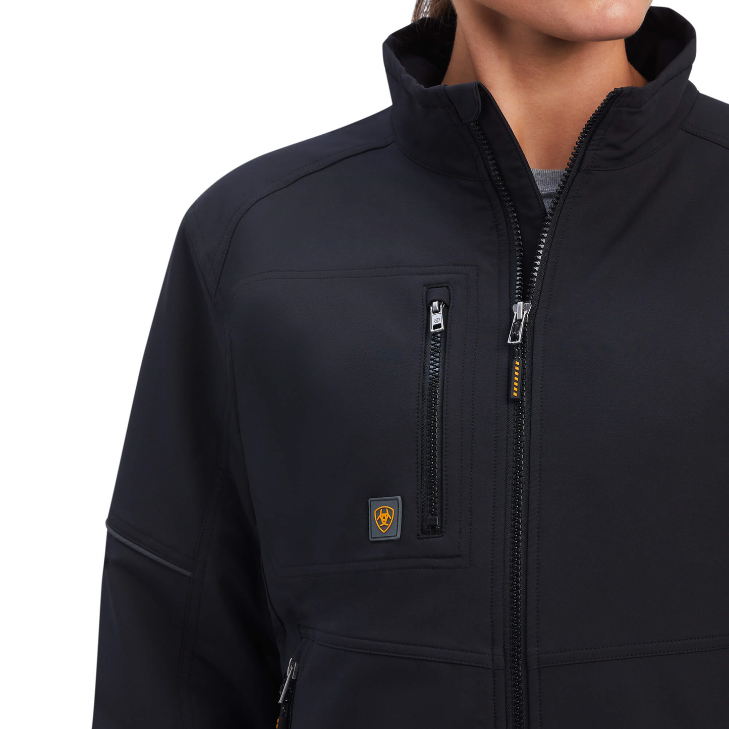 Ariat® Ladies Rebar DuraStretch Insulated Black Jacket 10041471