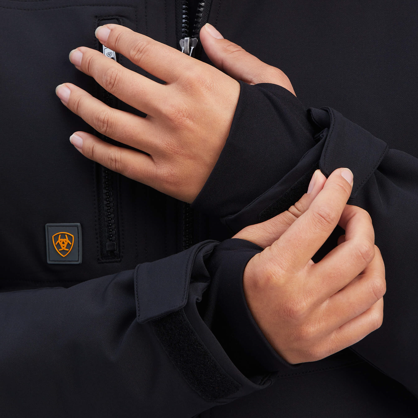 Ariat® Ladies Rebar DuraStretch Insulated Black Jacket 10041471