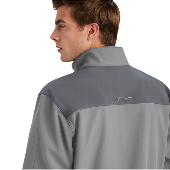 Ariat® Men's Vernon 2.0 Jetty Gray Softshell Jacket 10041609
