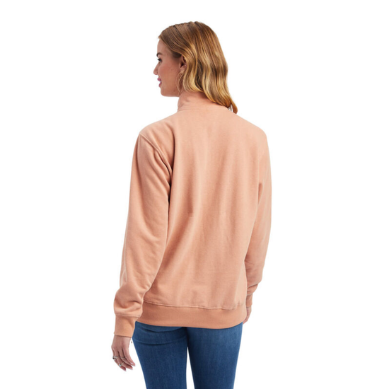 Ariat® Ladies R.E.A.L.™ Pink Western Graphic Pullover 10041812