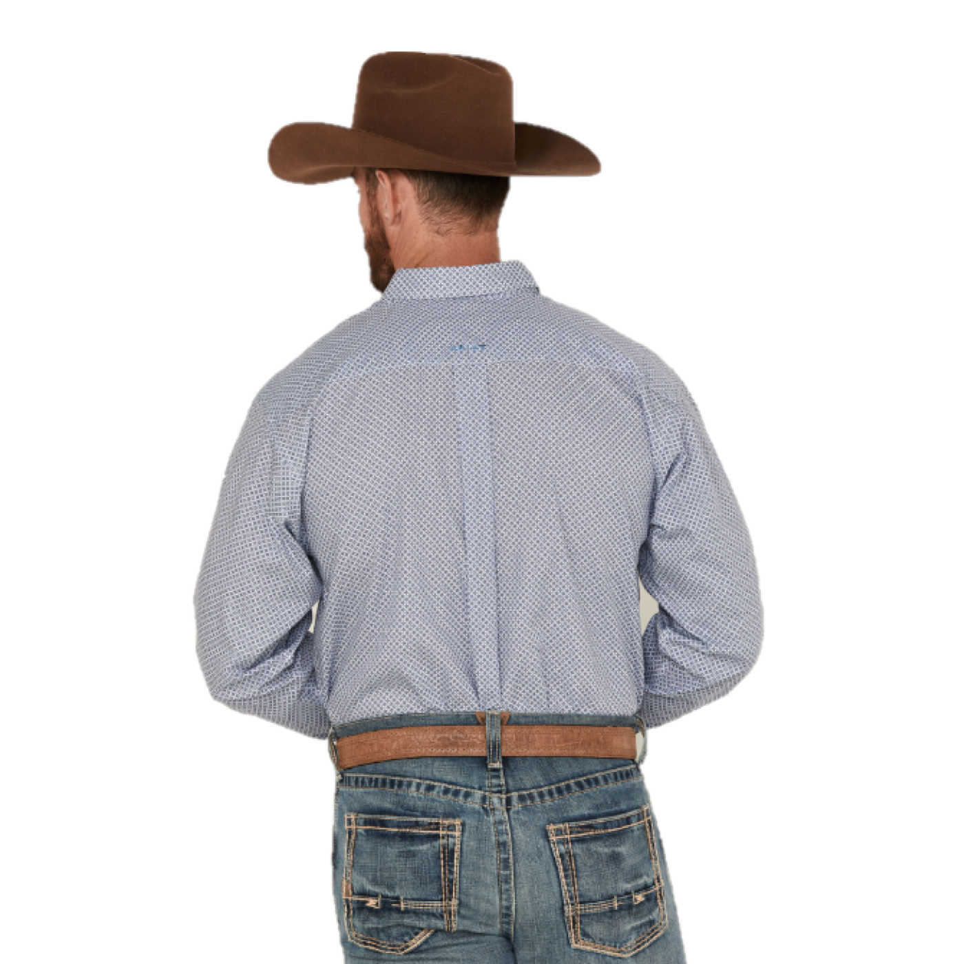 Ariat® Men's Wrinkle Free Isaac White Button Down Shirt 10042324