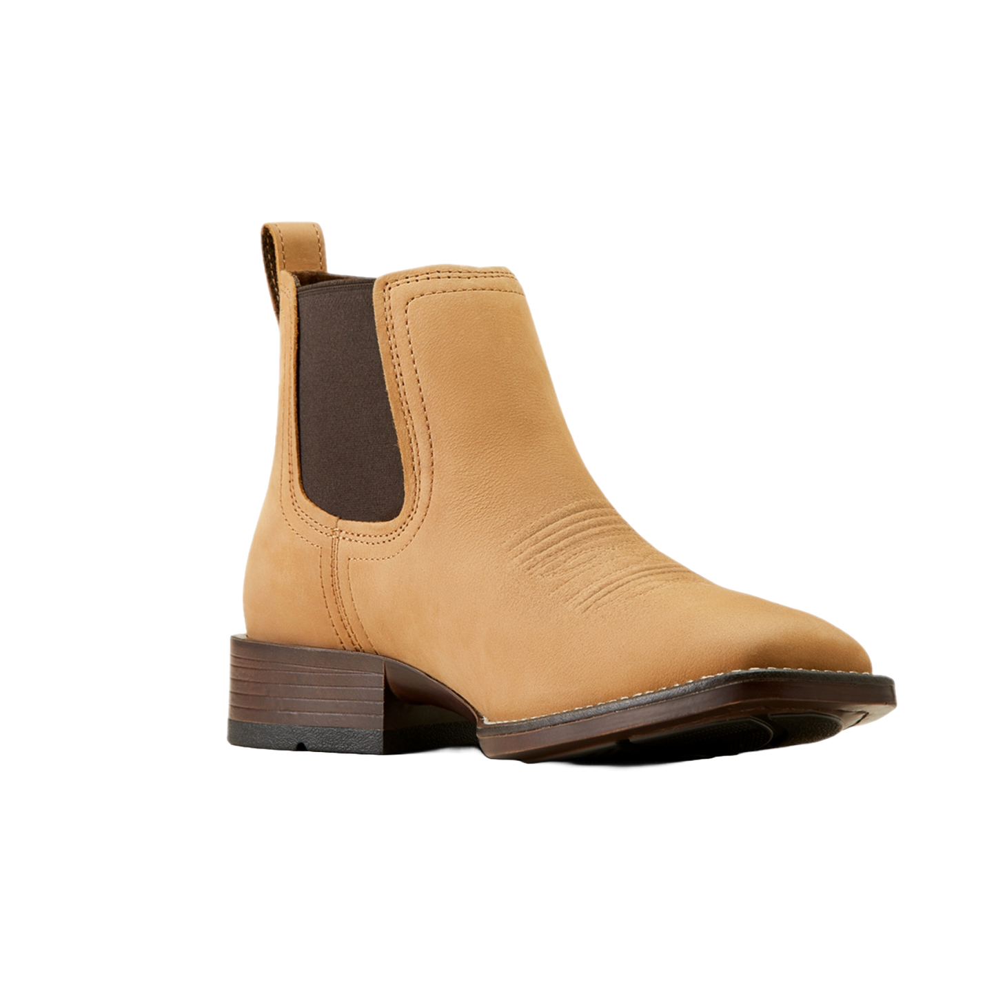 Ariat Men s Booker Ultra Almond Brown Square Toe Ankle Boots 10042449