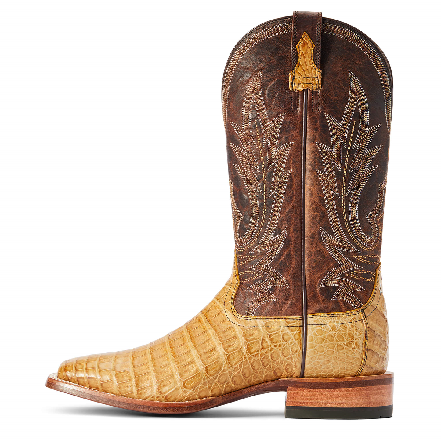 Ariat® Men's Brown Gunslinger Caiman Square Toe Boots 10042476