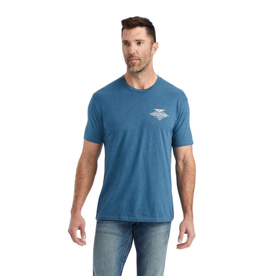 Ariat Men's Work Eagle Steel Blue T-Shirt 10042645