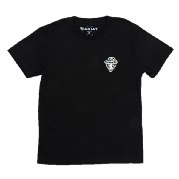 Ariat® Youth Boy's Arrowhead 2.0 Black Graphic T-Shirt 10042709