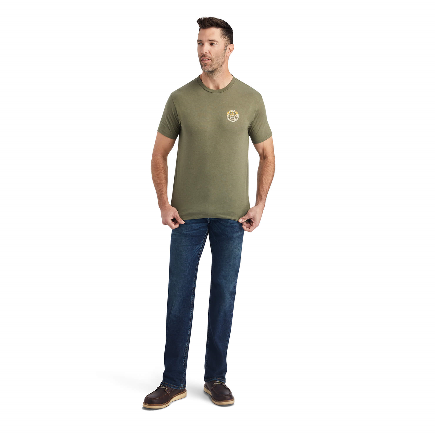 Ariat® Men's Star Military Heather Graphic T-shirt 10042763
