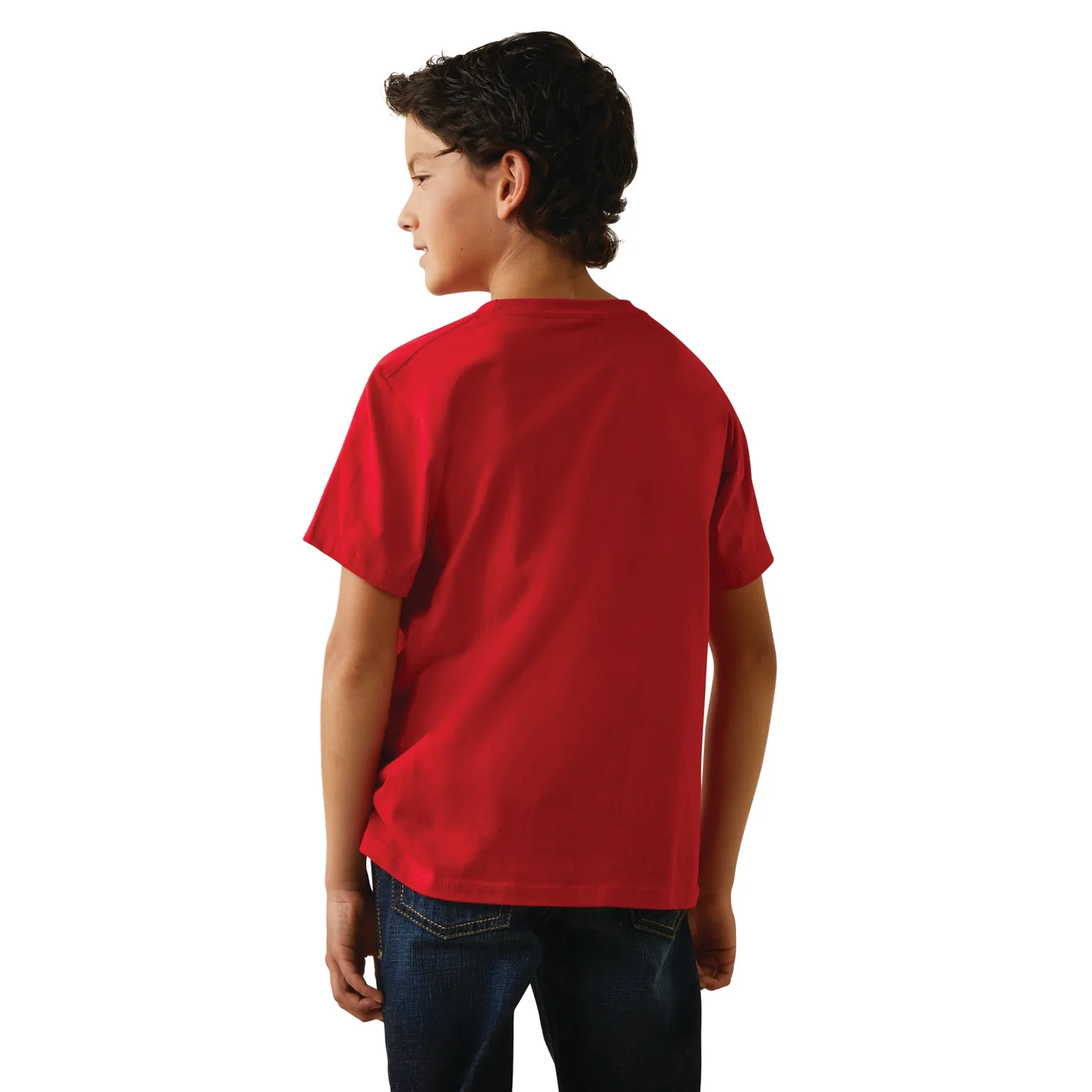 Ariat® Youth Boy's Viva Mexico Independent SMU Red T-Shirt 10043065