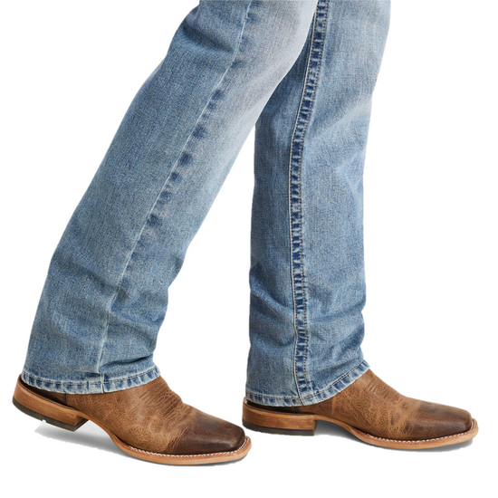 Ariat® Men's M7 Slim Fit Light Wash Straight Leg Jeans 10043187