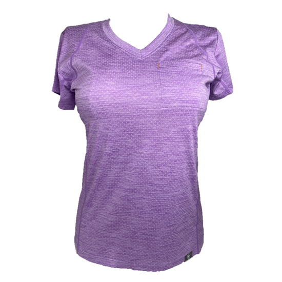Ariat® Ladies Rebar Evolution™ Paisley Purple T-Shirt 10043305