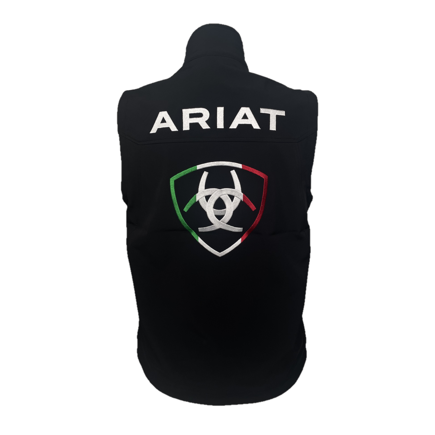 Ariat® Men's Mexico New Team Black Softshell Vest 10043951