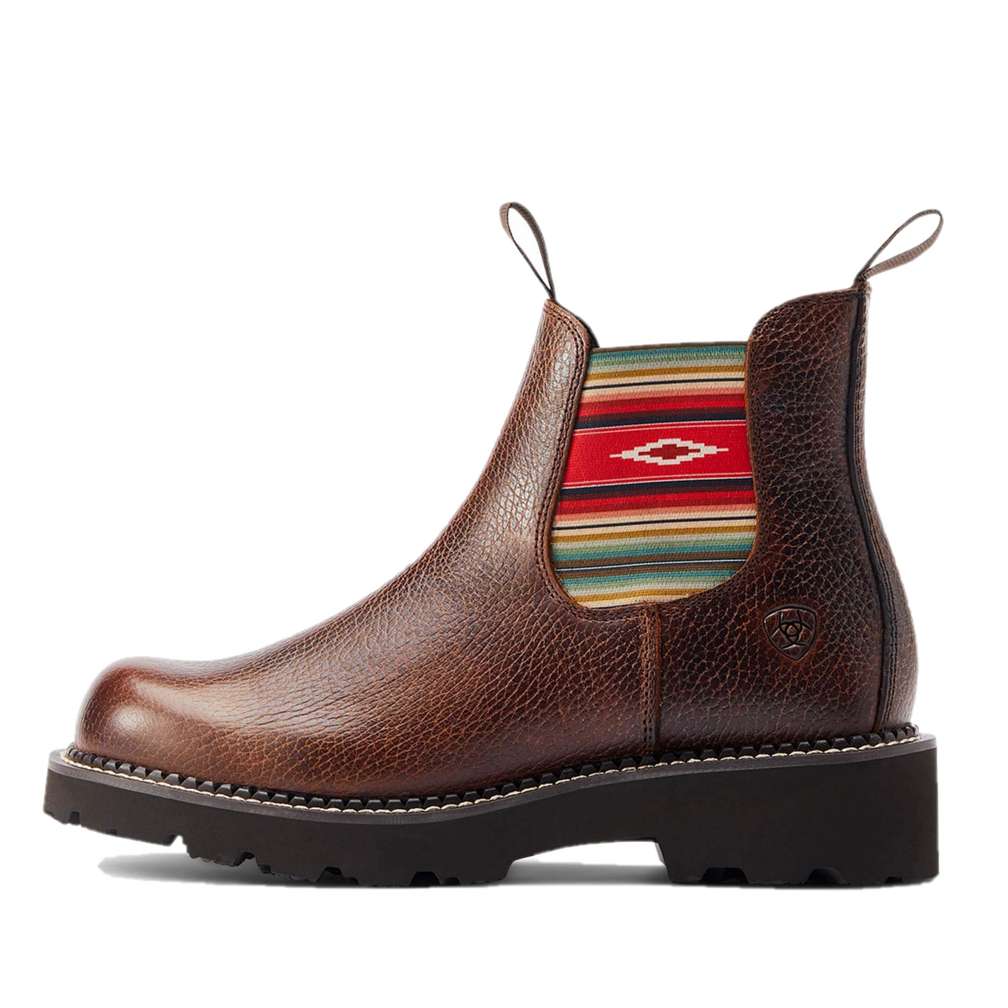 Ariat Ladies Fatbaby Twin Serape Gore Copper Brown Boots 10044407