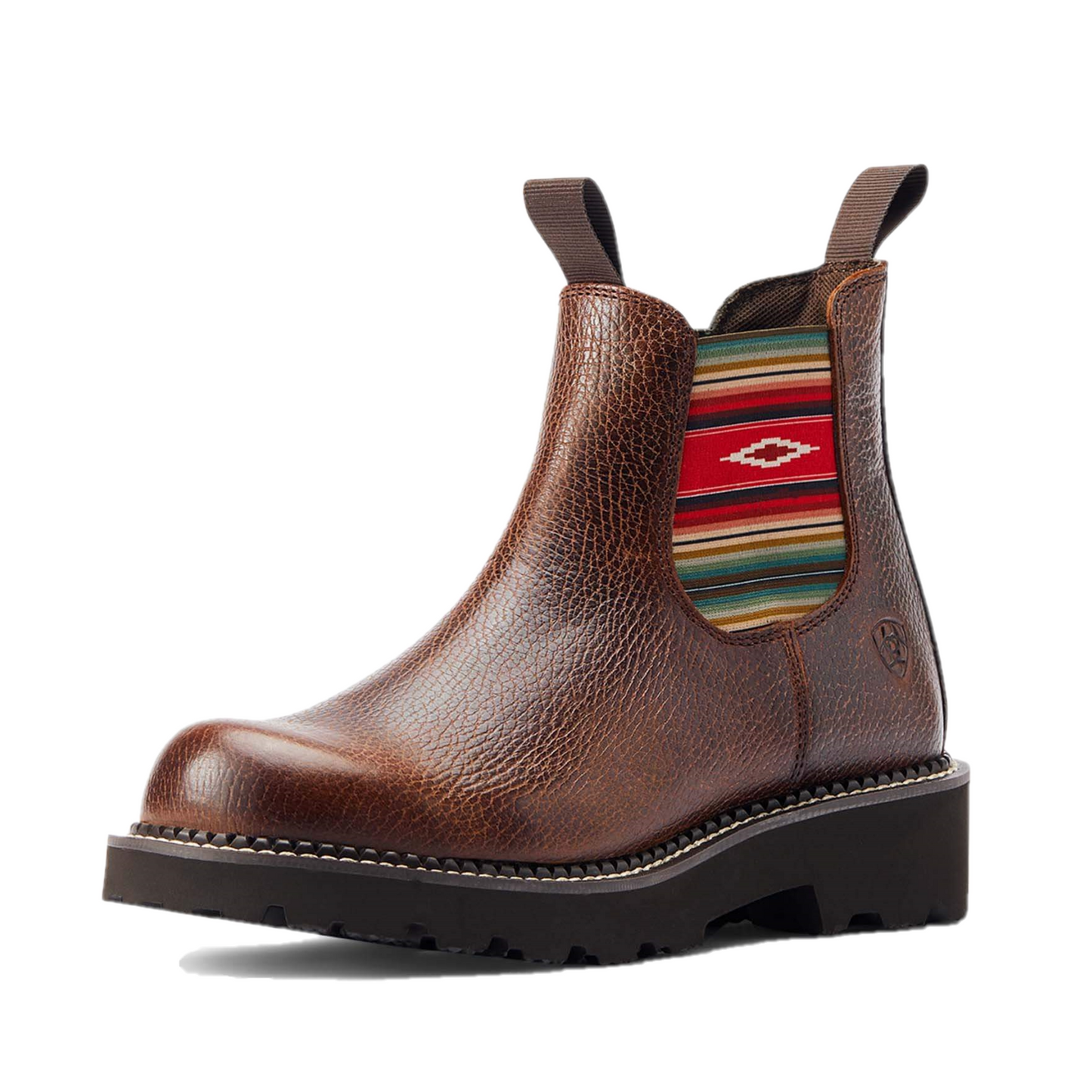 Ariat Ladies Fatbaby Twin Serape Gore Copper Brown Boots 10044407