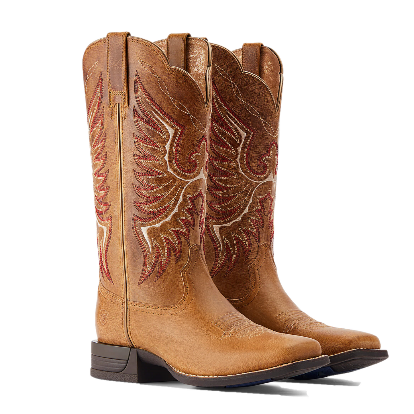 Ariat® Ladies Rockdale Almond Buff Tan Western Boots 10044415