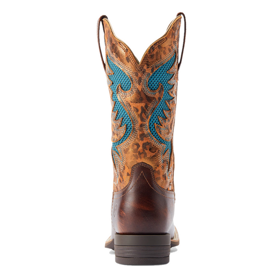 Ariat Ladies Pinto VentTEK 360 Gilded Leopard Brown Boots 10044506