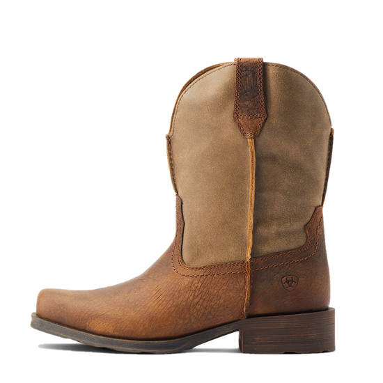 Ariat Ladies Rambler Square Toe Brown Bomber Boots 10044536