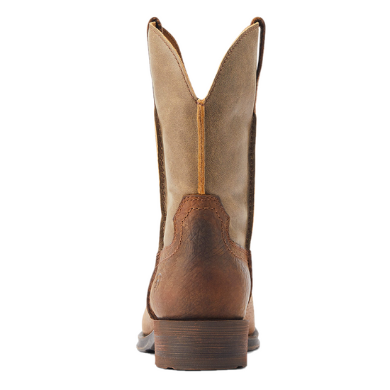 Ariat Ladies Rambler Square Toe Brown Bomber Boots 10044536