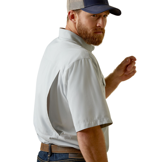 Ariat® Men's VentTEK™ Outbound Pearl Blue Button Down Shirt 10045022
