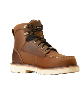 Ariat Men's  Rebar Lift 6" Composite Toe Distressed Brown Work Boots 10046876
