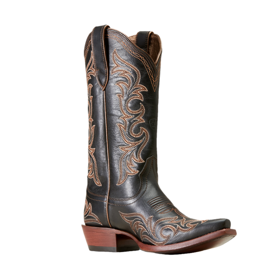 Ariat Ladies Hazen Ancient Black Western Boots 10046895