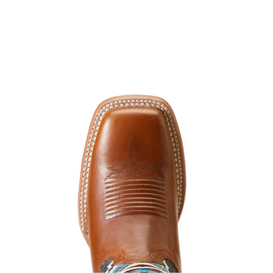 Ariat Ladies Frontier Chimayo Dark Chocolate Square Toe Western Boots 10047050