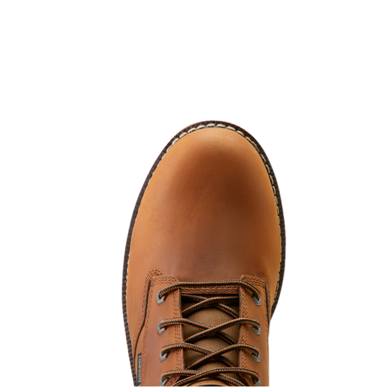 Ariat Men's Logger Waterproof Brown Leather Work Boots 10050840