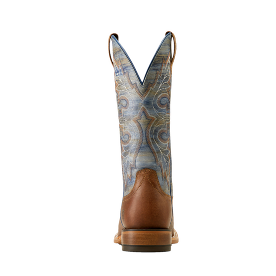 Ariat Men's Standout Loco Brown & Cloud Blue Western Boots 10050890