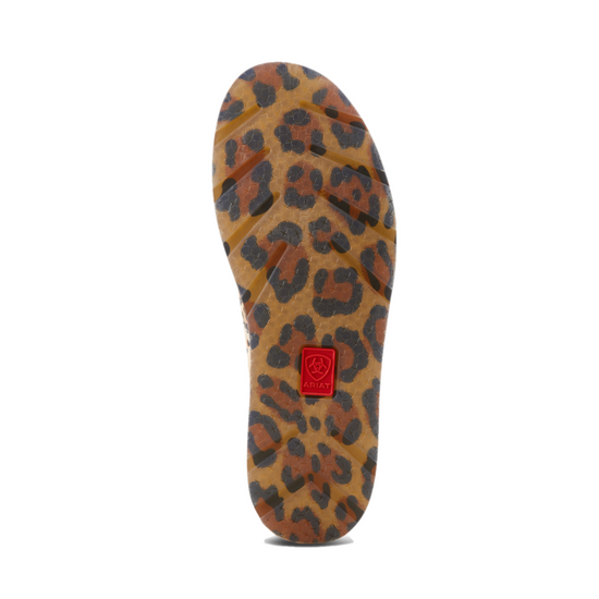 Ariat Ladies Cruiser Rodeo Quincy Cheetah Slip-On Shoes 10051027