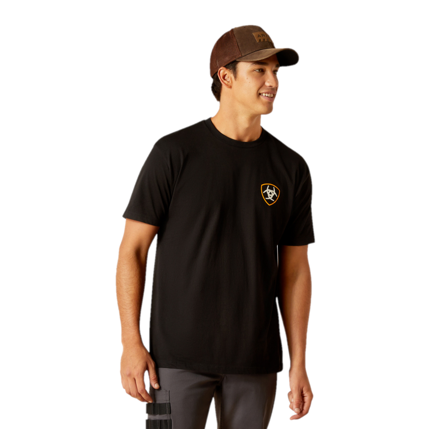 Ariat Men's Diamond Mountain Graphic Black T-Shirt 10051445