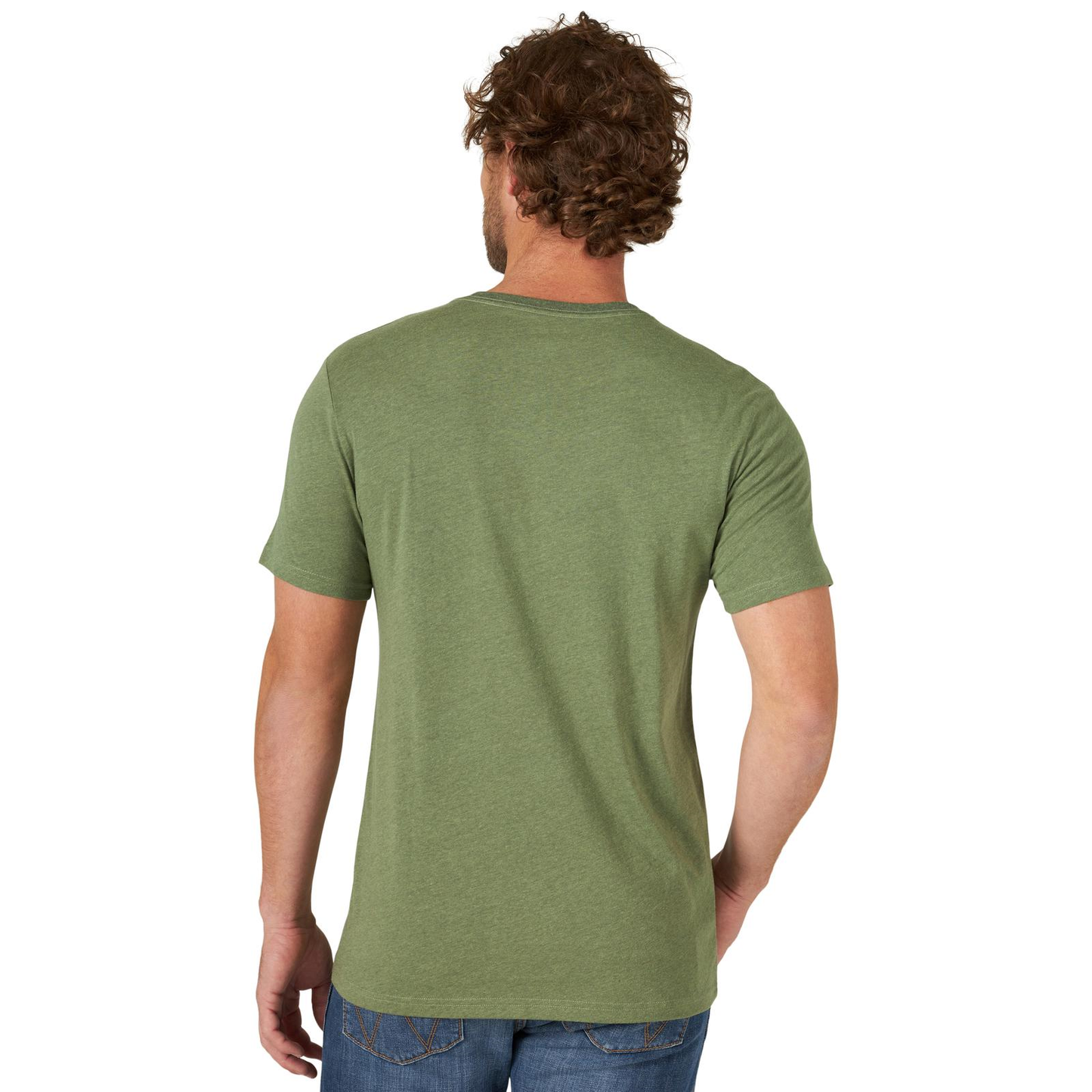 Wrangler® Men's Logo Sage Heather Graphic T-Shirt 112319275