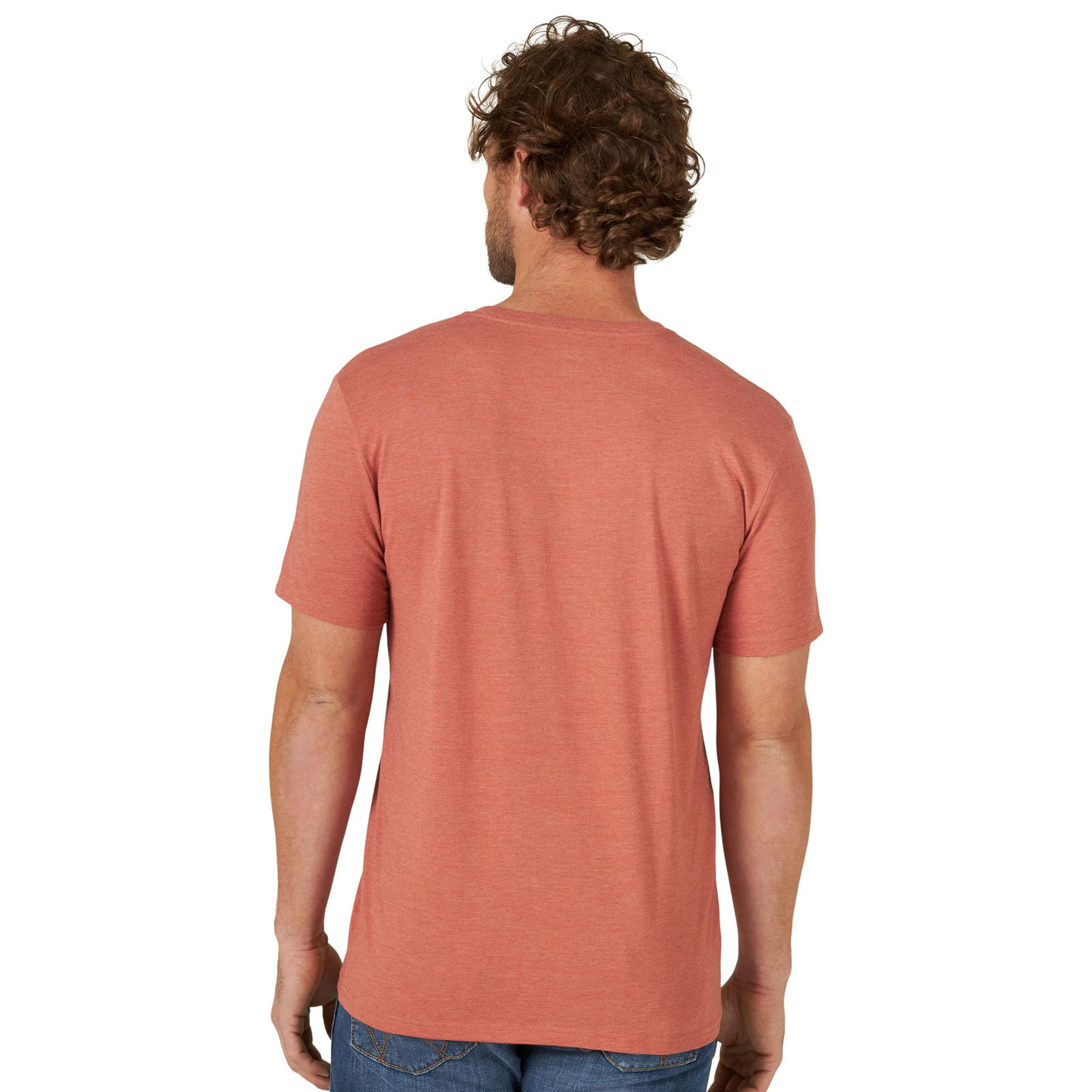 Wrangler® Men's Short Sleeves Redwood Heather Graphic T-Shirt 112319279