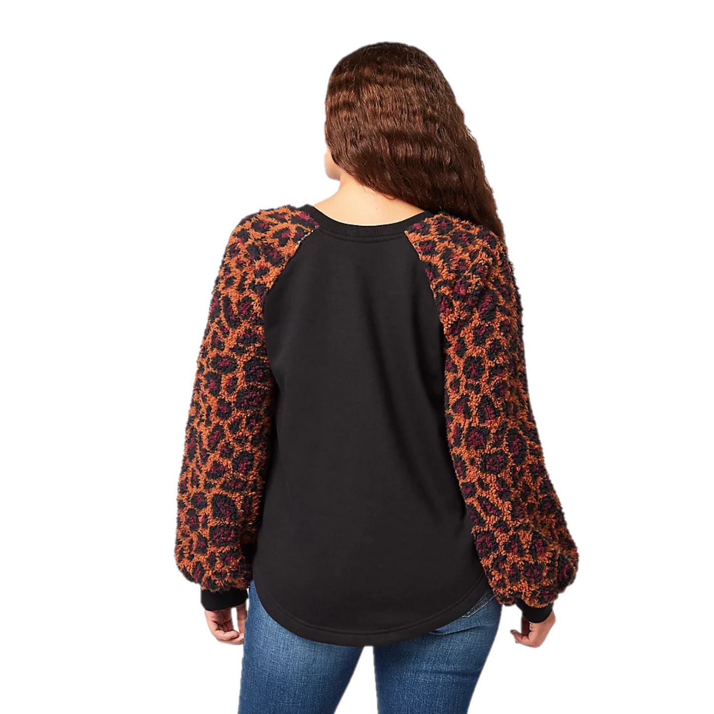Wrangler® Ladies Retro Vintage Cheetah Print Pullover 112321386