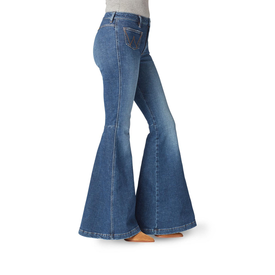 Wrangler® Retro Ladies The Green Jean Victoria Flare Denim Jeans 112321422