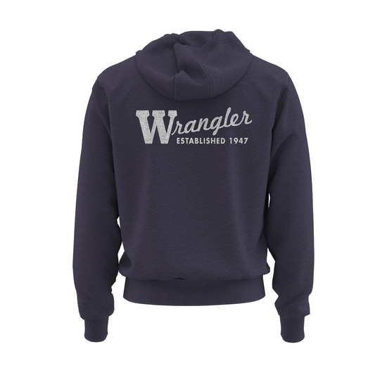 Wrangler® Men's MH Denim Heather Full Zip Hoodie 112324839