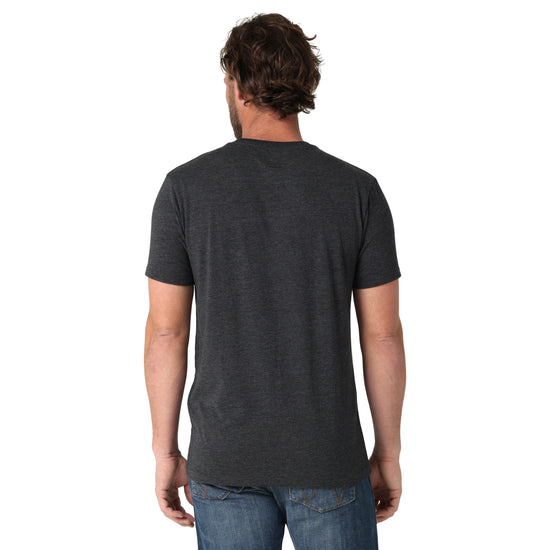 Wrangler® Men's Mexico Flag Logo Charcoal Grey T-shirt 112325775