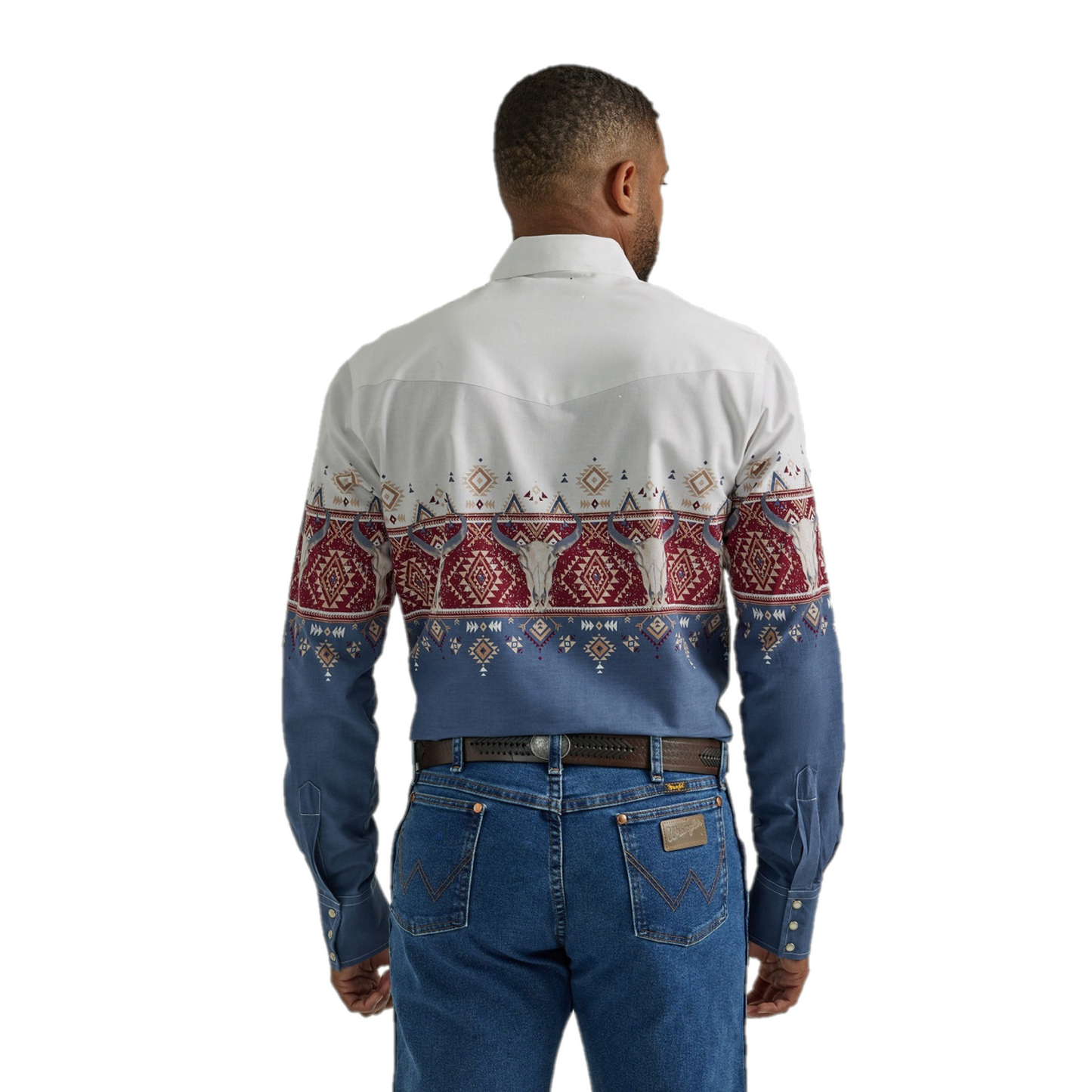 Wrangler® Men's Checotah Classic Fit Button Down Shirt 2330353