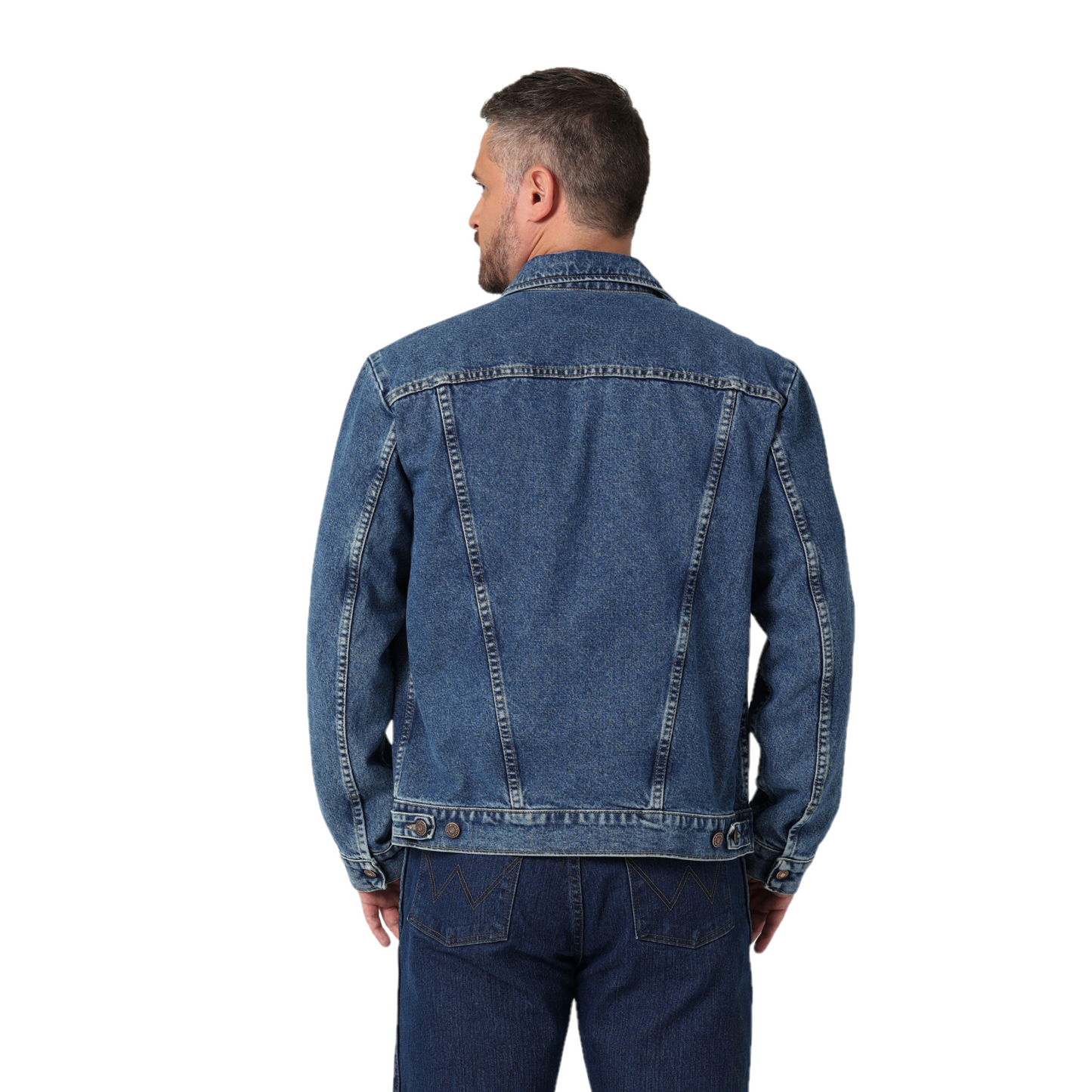 Wrangler Men's Cowboy Cut Unlined Stonewash Denim Jacket 112335728