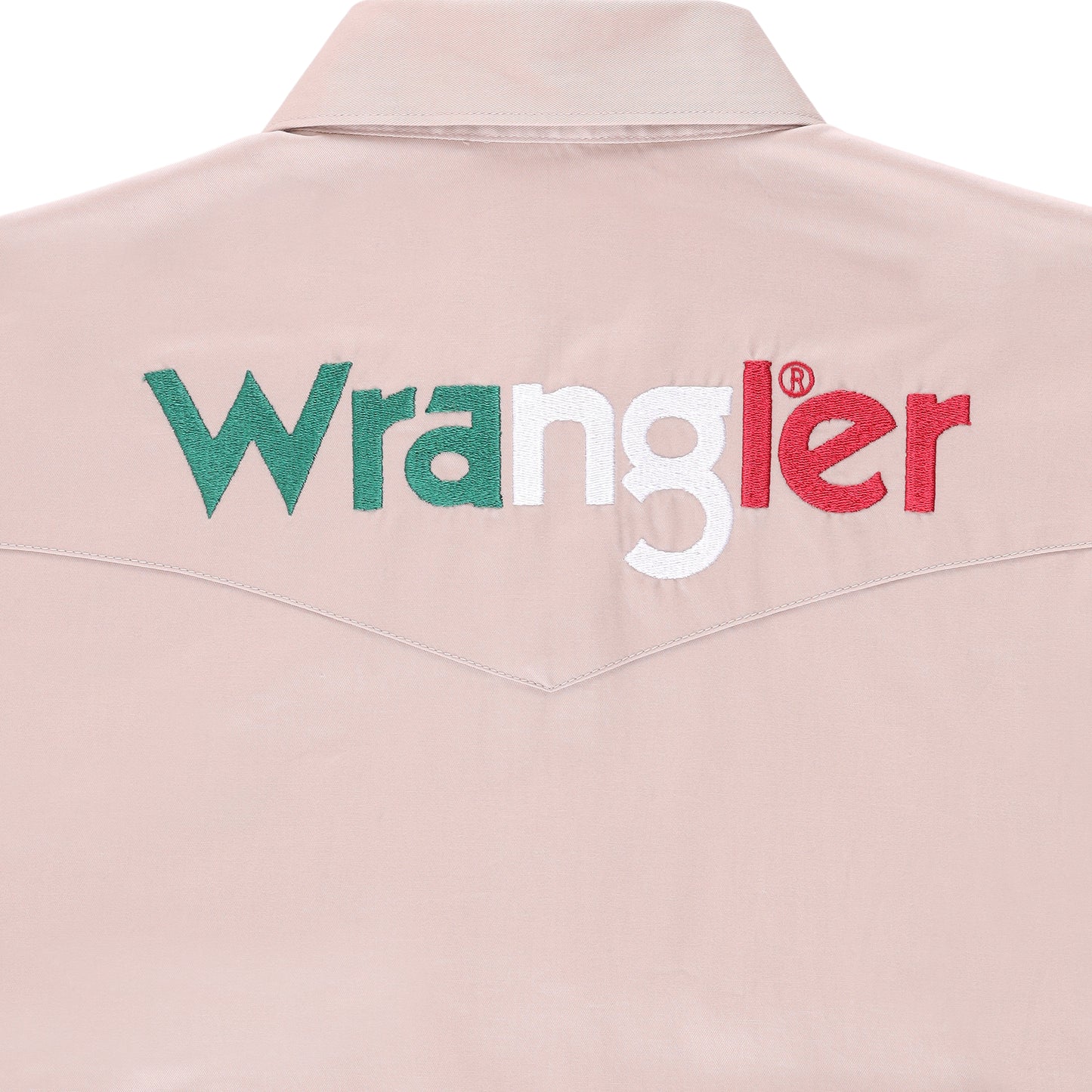 Wrangler Men's Mexico Flag Logo Sand Snap Shirt 112337441