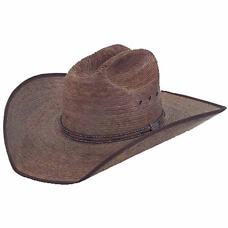 Justin® Men's Bent Rail Buck Up Brown Straw Cowboy Hat JS1956BKUP42