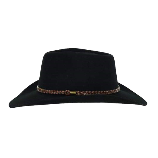 Outback Trading Company® Men's Forbes Black Wool Hat 1153-BLK