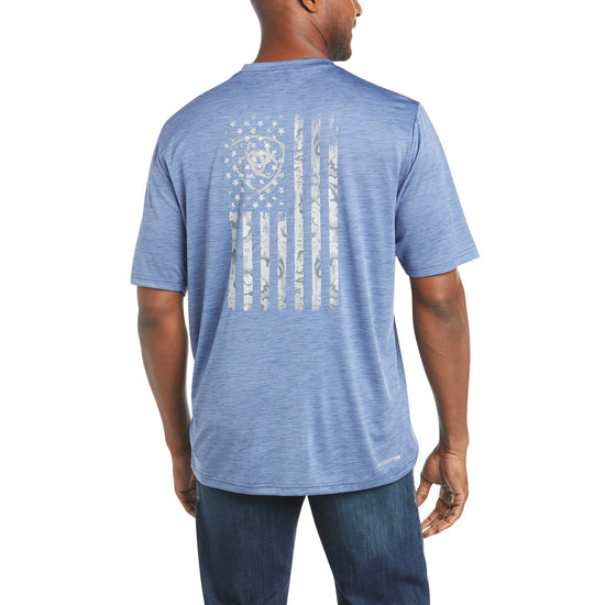 Ariat Men's Charger Old Bay Graphic Flag Tee Shirt 10035178