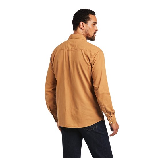 Ariat Men's Chipmunk Brown Snap Shirt 10040598