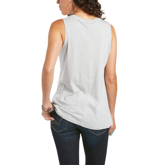 Load image into Gallery viewer, Ariat Ladies Element Heather Grey Tank Top Shirt 10035207
